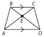 Abcd is a trapezoid with bc ∥ ad and ∠bad ≅ ∠cda. which of the following statements are valid conclu