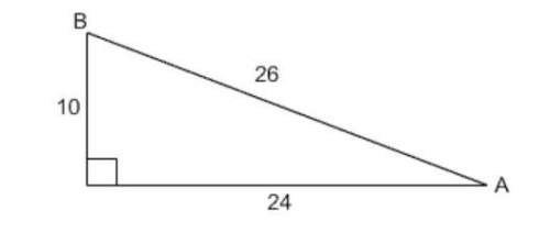 Find the cotangent of both angle a and angle b. you!
