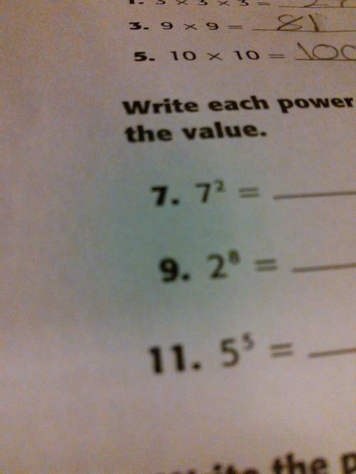 Write each power as the product of the same factor. then find the value