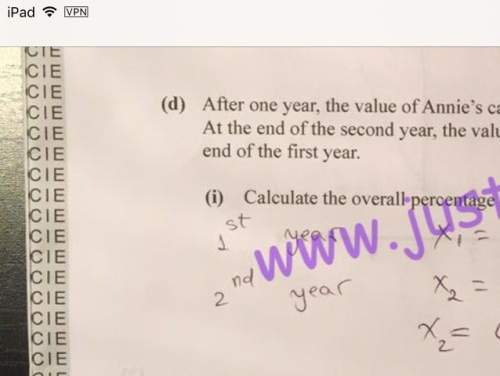 How to calculate the percentage of the third year .i want extra detailed steps