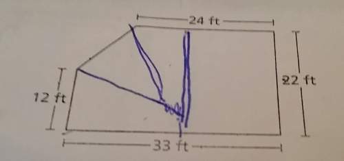 How do you find the area of this shape don't mind the blue lines.
