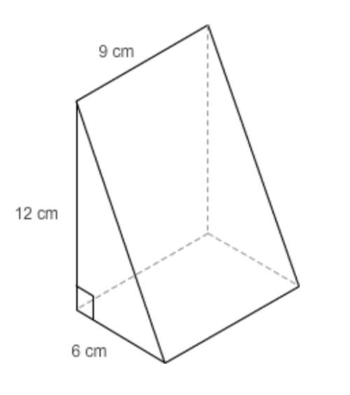 What is the volume of the prism?  cm^3
