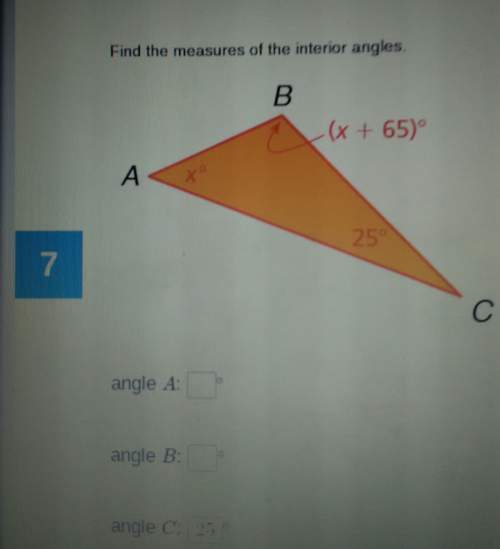Math question about angles of triangles
