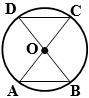 Given: circle k(o), dc ∥ ab , ac ∩ db =0, m ad =124°find: m∠c, m∠aob.