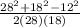 \frac{28^2 +18^2 -12^2 }{2(28)(18)}