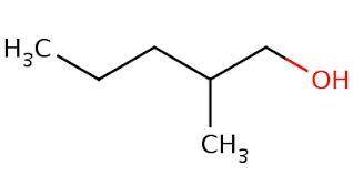 Draw the condensed formula of 2 - methyl pentane - 1 ol ?