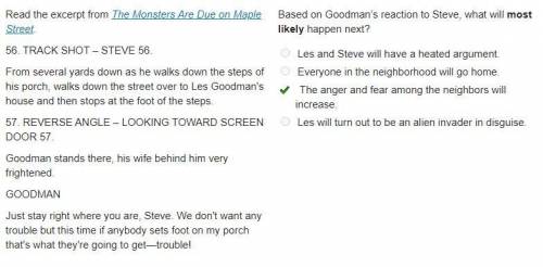 Read the excerpt from The Monsters Are Due on Maple Street.

56. TRACK SHOT – STEVE 56.
From several
