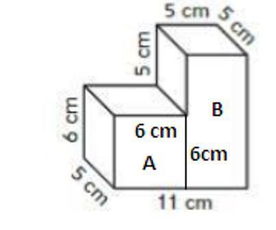 SHORT ANSWER: What is the volume of the irregular shaped prism? Explain how you found its volume. Us