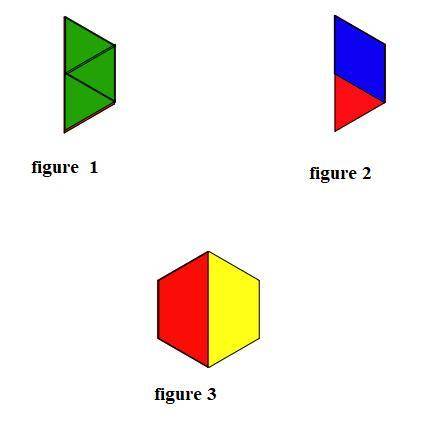1. If the trapezoid represents 1 whole, what do each of the following shapes represent? Be prepared