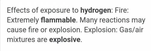 Does the presence of hydrogen make a compound flammable?