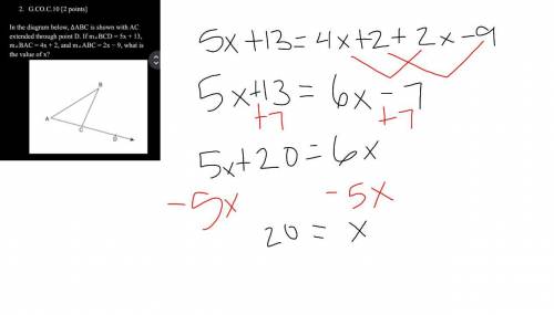 What is the value of X ? show step by step