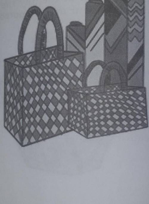 in a short band paper draw a basket consider the elements of art and principles of design in creatin