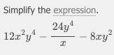 Multiply -4x^-2y(2yx^3+6xy^3-3y^3x4)