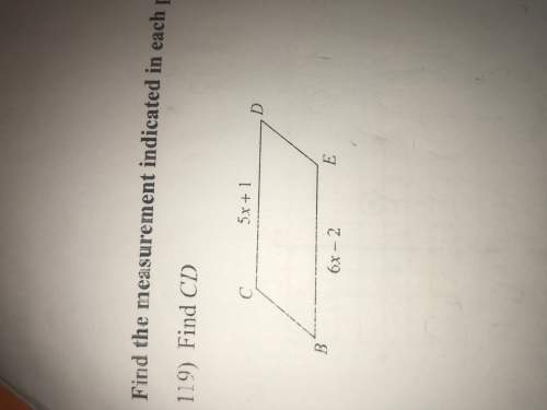 Find the measurement indicated in each parallelogram. how do i solve the problem?