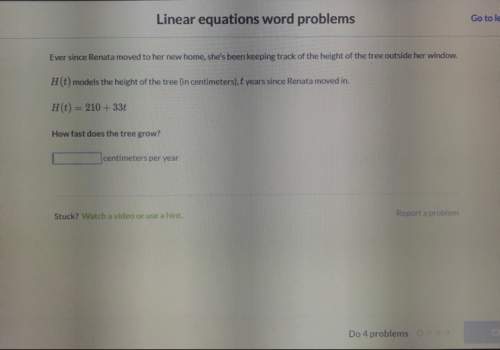 Asap .  linear equation word prob.