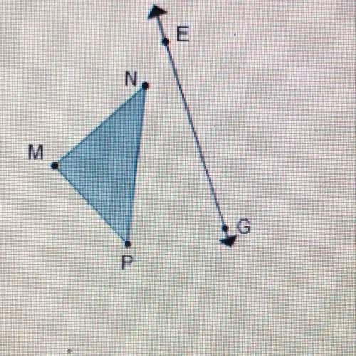The image of trapezoid pqrs after a reflection across is trapezoid p'q'r's'.  what is the rela