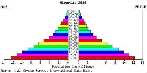 Which statement would the information presented in this population pyramid best justify?