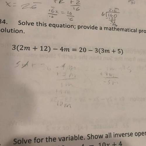 What are the steps and properties to this problem
