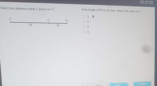 If the length of fh is 18 units, what is the value if x