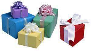 2gifts have the same pound of 10. and the other have 20 pounds. how many ounces are there in all?