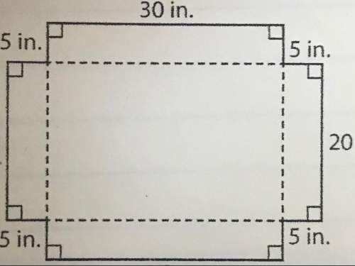 (sorry the picture isn’t that good ) find the area of the unfolded box bottom. show your work. ( 30