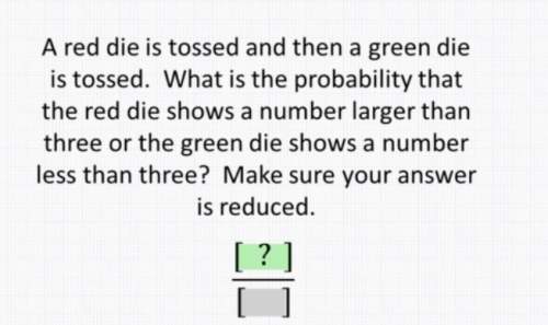 Compound probabilities what is the probability that a red die shows a number larger than three