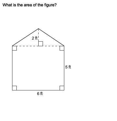 What is the area of the figure?  figure in attachment below