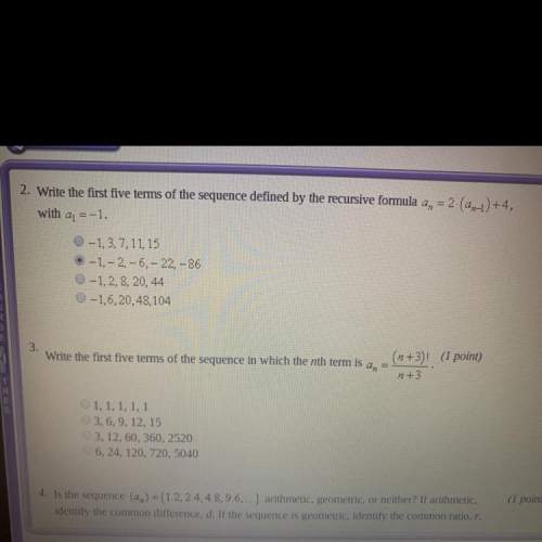 Can anyone with #2? i’m not sure if i’m right. don’t just guess the answer for free points.