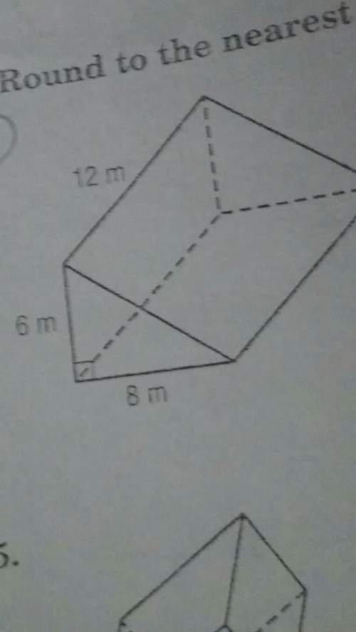 What is the volume of the triangular prism? round to the nearest tenth if necessary