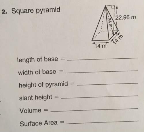 How do i find the surface area of a square pyramid