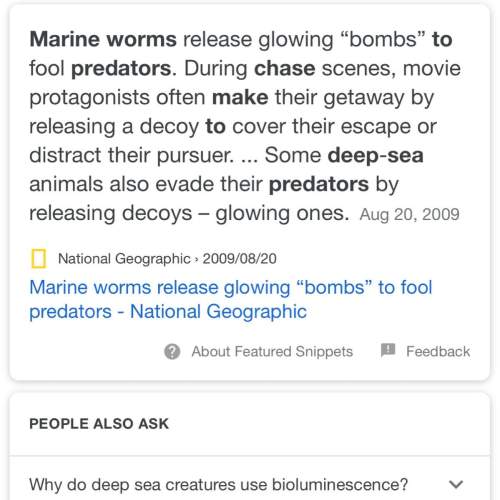 How do deep- sea worms scare away from predators ?
