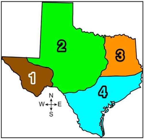 This map shows four regions of native american cultures that existed in what in now texas prior to e