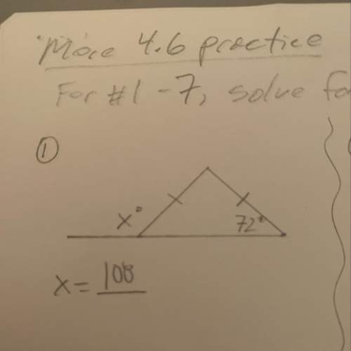 How do i find x for this problem ? ?