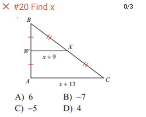 How do you find x? an explanation would be greatly appreciated, &amp; !
