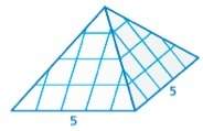 Ineed with this question. i cant find the surface area of this square pyramid. me.