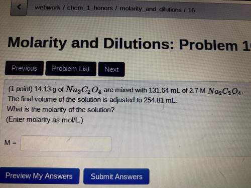 Can someone solve this molarity problem? i’m stuck on it.