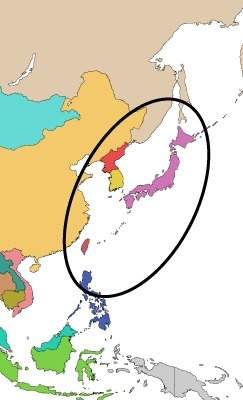 According to the image below, what region is highlighted by the black circle?  the silk