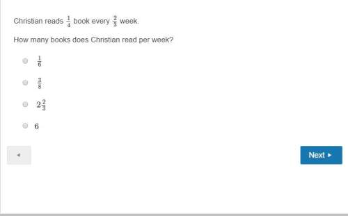 Christian reads 14 book every 23 week. how many books does christian read per week?
