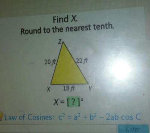 Is anyone good in law of cosines..if so ill give brainlest