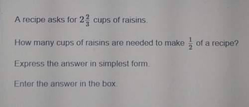How many cups of raisins are needed