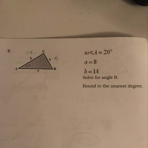 How to solve for angles of a triangle when i am given only sides
