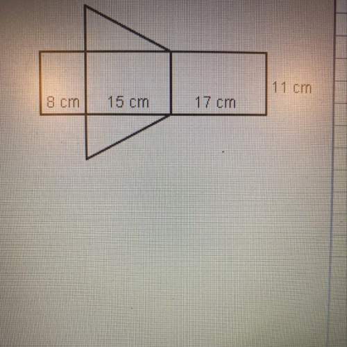 :) use the net to find the lateral area of the prism.