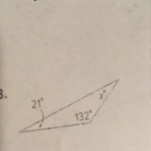 Find the value of x to solve the question