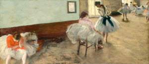Edgar degas is an artist who is associated with impressionism by allowing the windows to be included