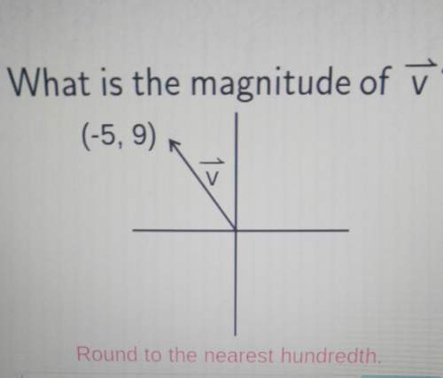 What is the magnitude of v? 50 points!
