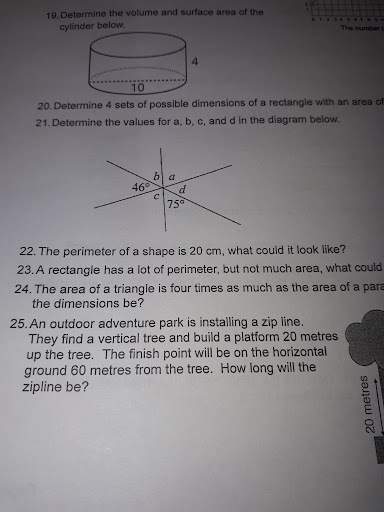 Me with question 21, and only i know the ! i also know that b is 75 and d is 46 cause they're oppo