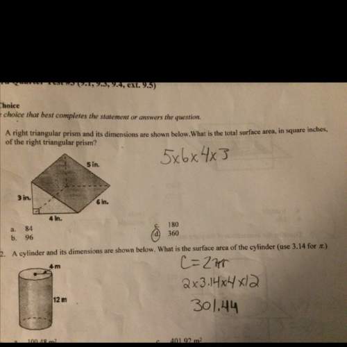 Asapshow work and correct ! (just the 1st one! and the answer i circled is wrong)