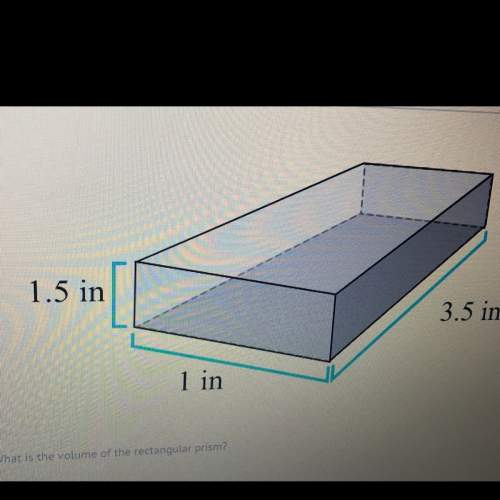 What is the volume of the rectangular prism