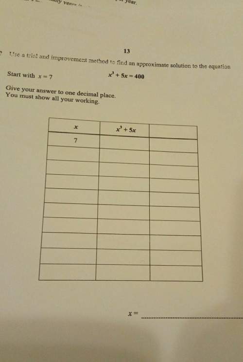 Can someone answer this math problem and show your working