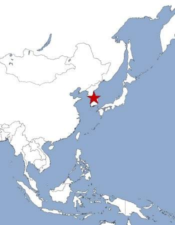 On the map of asia, the star is marking which of the following countries?  china